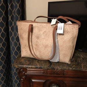 Sak Camarillo Tobacco Floral Tote